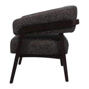 31x28" Modern Accent Chair, Brown
