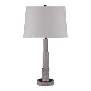 27" Marble Table Lamp Kd