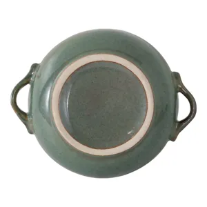 7\" 10 Oz Lakeside Rain Candle, Green