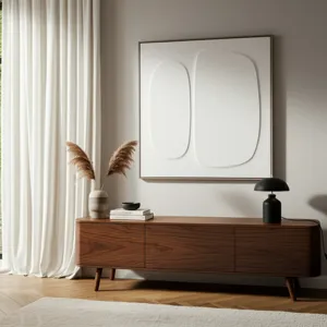 40x40 Mod 3-dimensional Wall Art, White