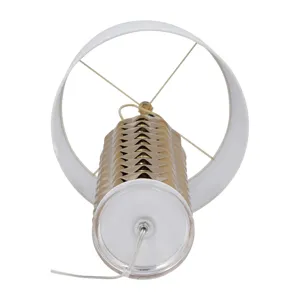 Ceramic 25\" Table Lamp, Gold