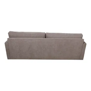 94x39" Modern Textured Sofa, Light Brown