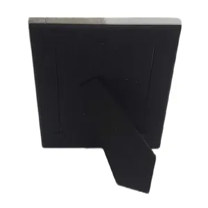 5x7 2-tone Marble Photo Frame, Beige/white