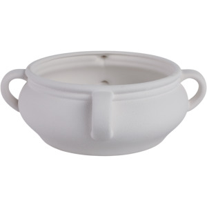 12'' WHITE TEXTURED BOWL