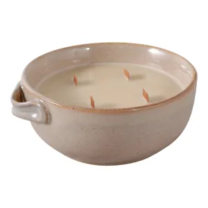 8\" 14 Oz Coffee Candle, Brown