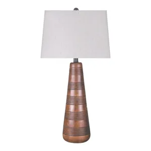 29" Wood Table Lamp
