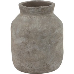 GRAY MILK VASE