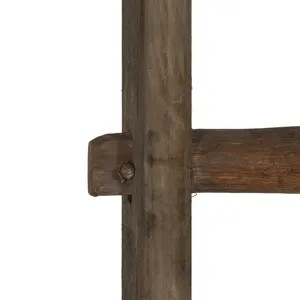 Ec Wooden Decorative 76\" Ladder,brown