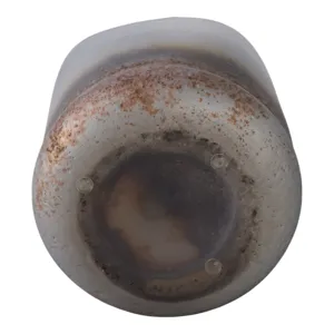 4\" 12 Oz Lakeside Rain Frosted Glass Candle, Blue