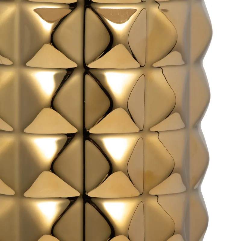 Ceramic 25\" Table Lamp, Gold