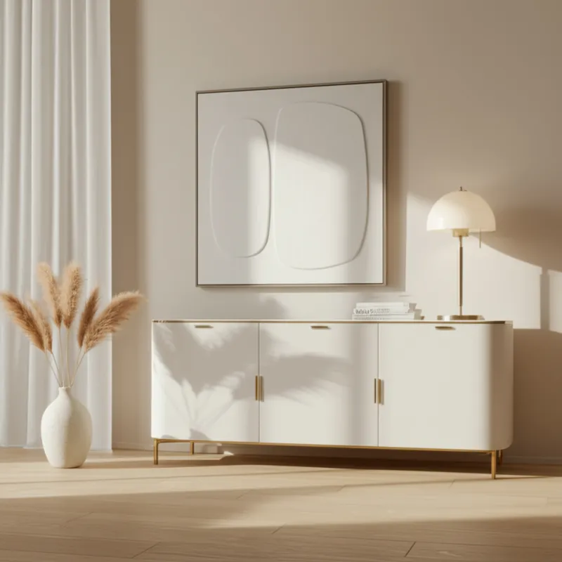 40x40 Mod 3-dimensional Wall Art, White