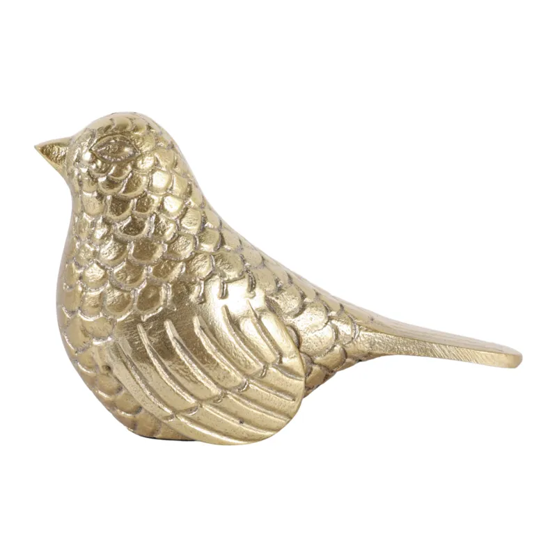 6x4" Small Bird, Gold