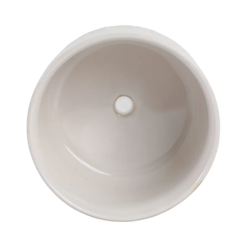 6\" Blooming Branches Planter, Ivory