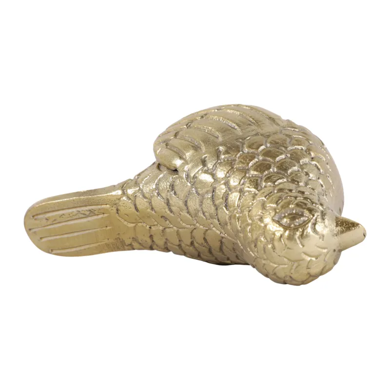 6x4" Small Bird, Gold