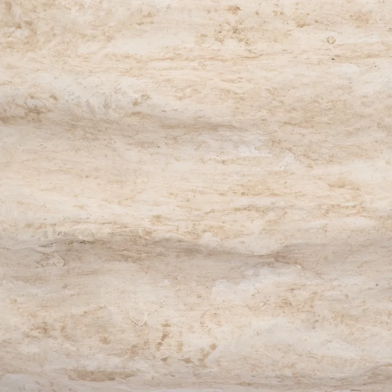 Paper Mache, 15\" Vase With Handles, White