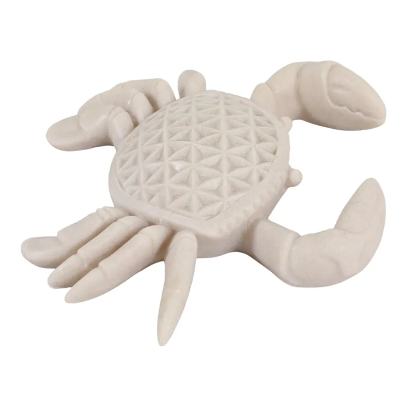 7x9x2 Resin Sand Crab Natural
