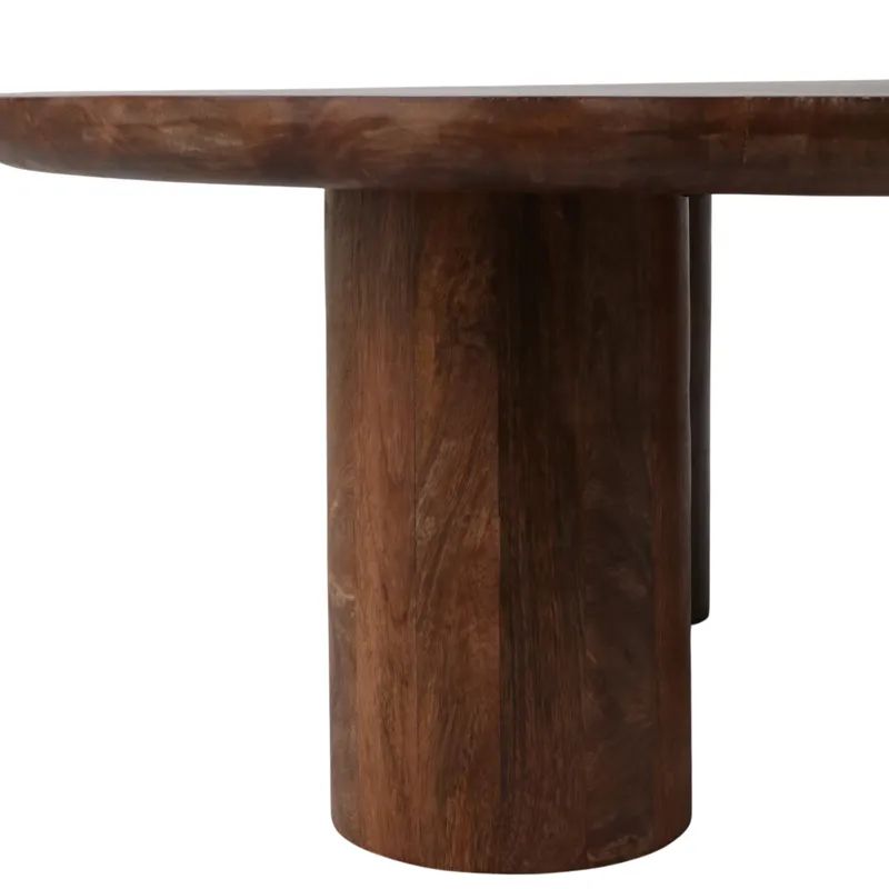 Ec Wood,36\" Scandinavian Coffee Table,brwn Kd