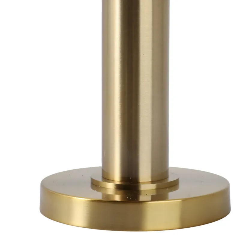 27x15\" Metal Lamp With 2 Pulls, Gold