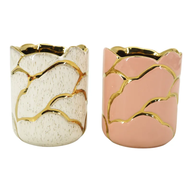 S/2 5\" Head In The Clouds Pencil Cup, Multi