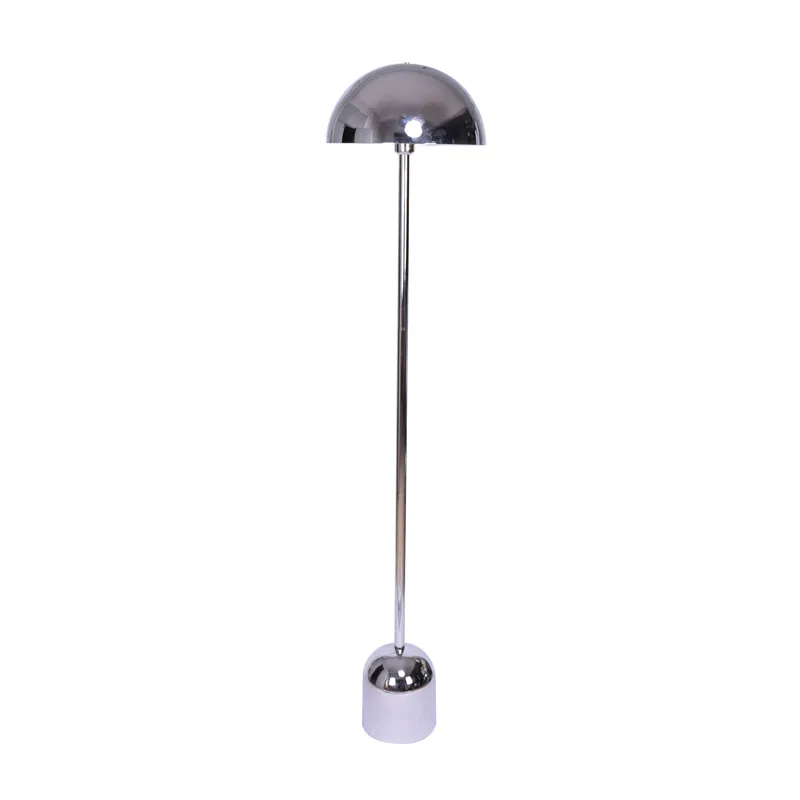 Metal 61" Floor Lamp, Silver