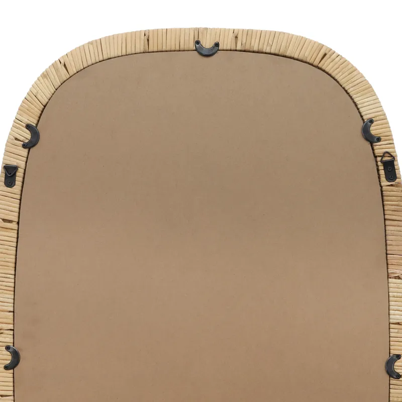 Ec 22x34 Rectangular Mirror, Brown