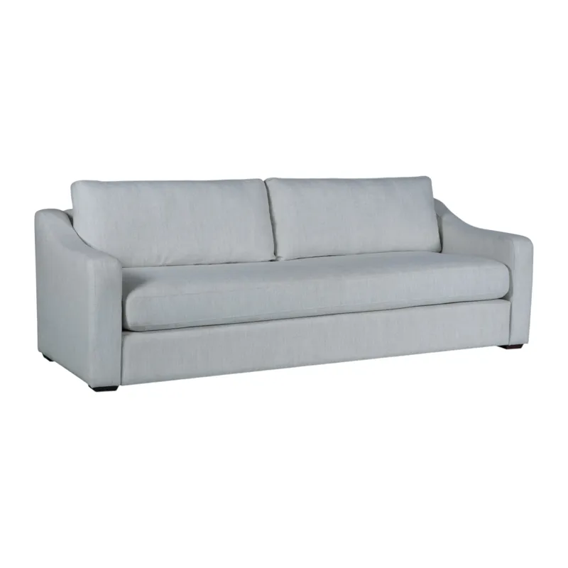 95x40" Cary Modern Sofa, Light Grey