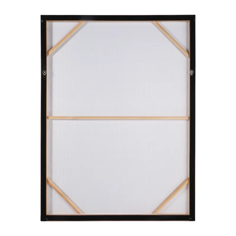 36x48" Textured Blocks On Canvas Wall Art, Ivory/b