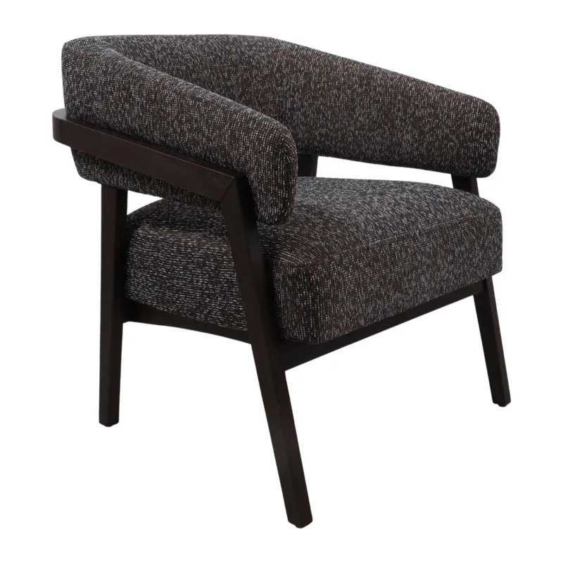 31x28" Modern Accent Chair, Brown