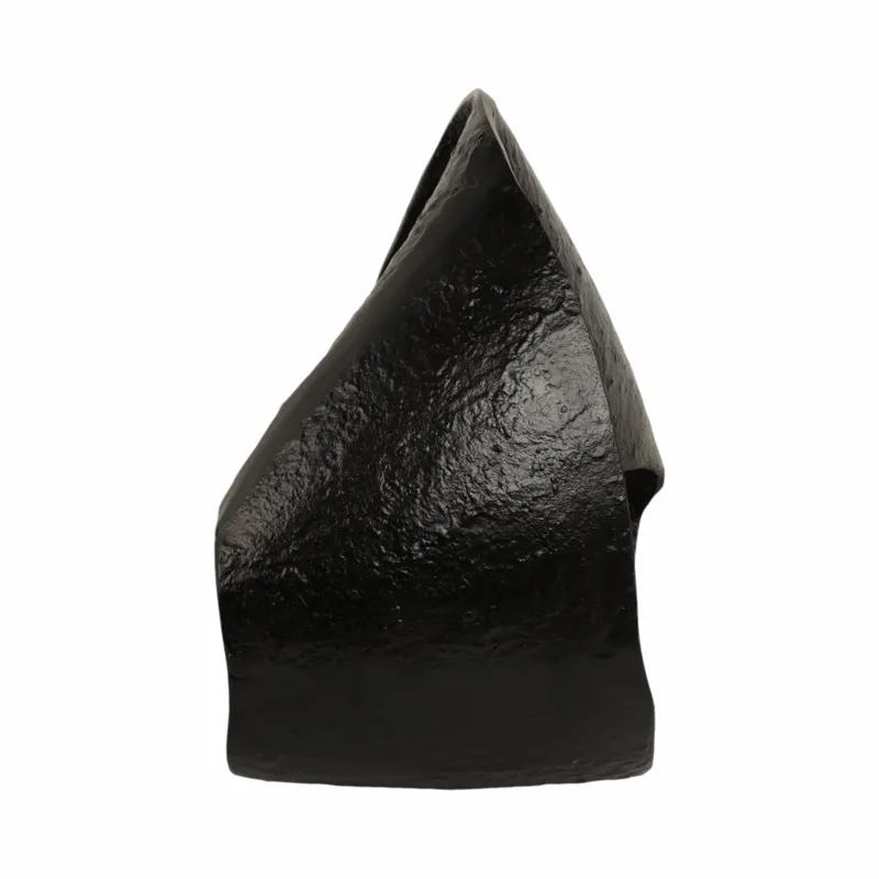 15\" Twisted Metal Circle, Black