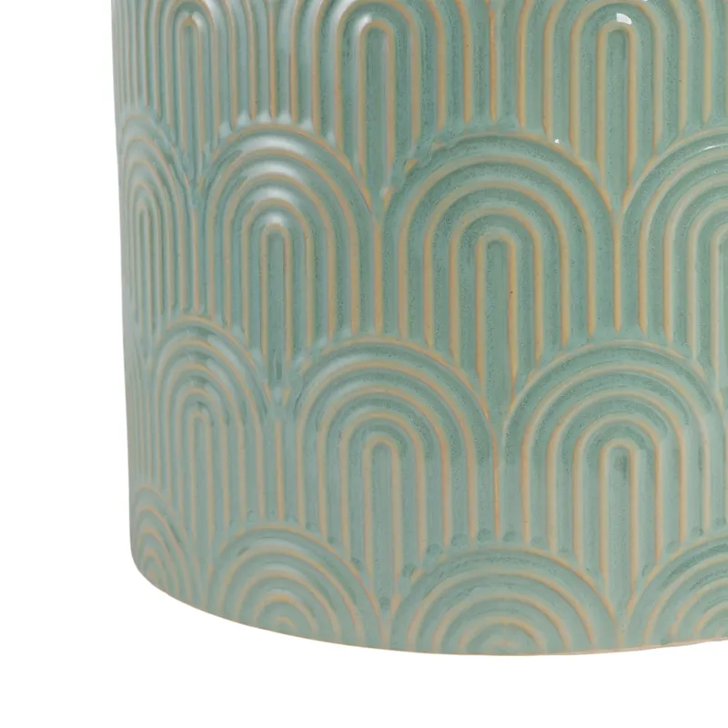 S/2 9/12\"  Arch Planters, Sage Green