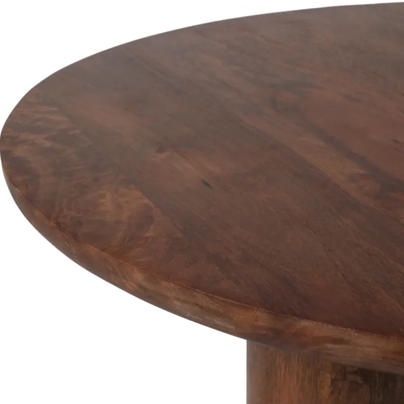 Ec Wood,36\" Scandinavian Coffee Table,brwn Kd