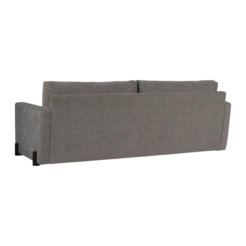 94x39" Modern Textured Sofa, Light Brown
