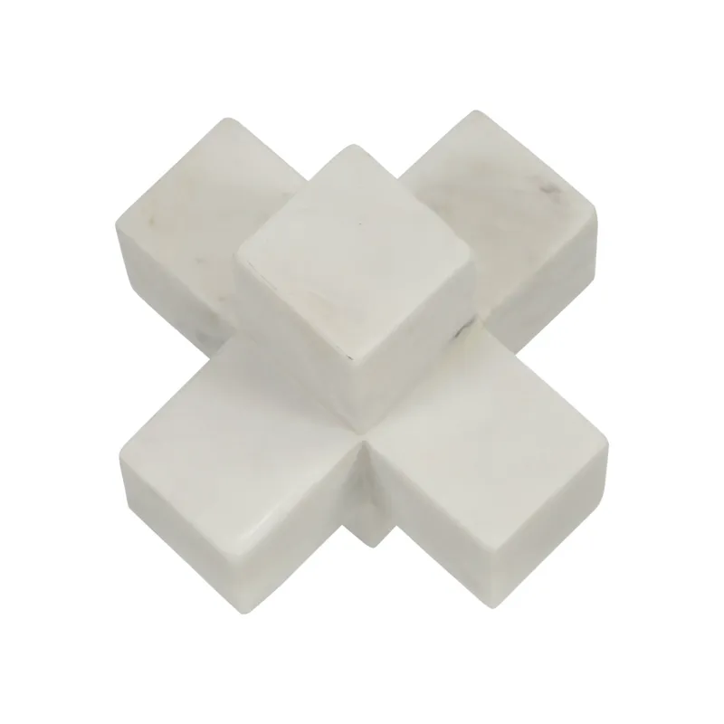 Marble 7" Jack Deco, White