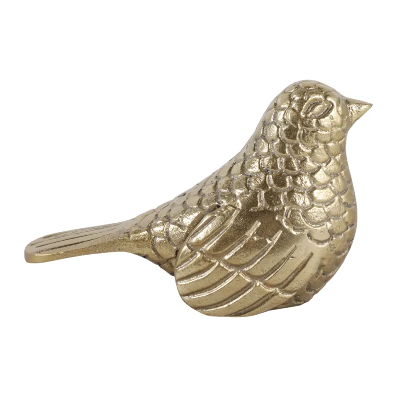 6x4" Small Bird, Gold