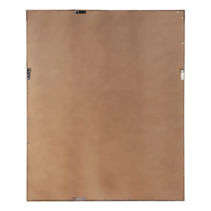 39x47" Paper Mache Wall Art W/wooden Frame /glass