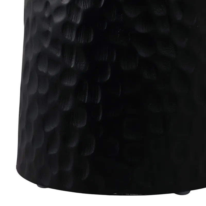 18\" Petrified Wood Top Accent Table Dimple Base