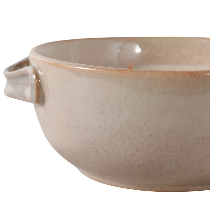 8\" 14 Oz Coffee Candle, Brown