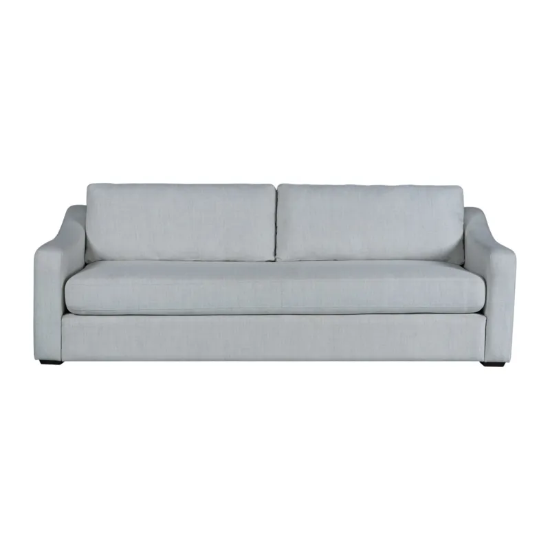 95x40" Cary Modern Sofa, Light Grey