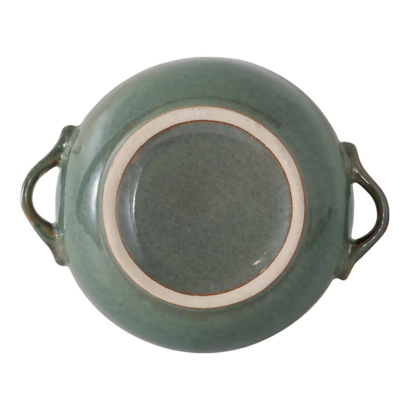 7\" 10 Oz Lakeside Rain Candle, Green