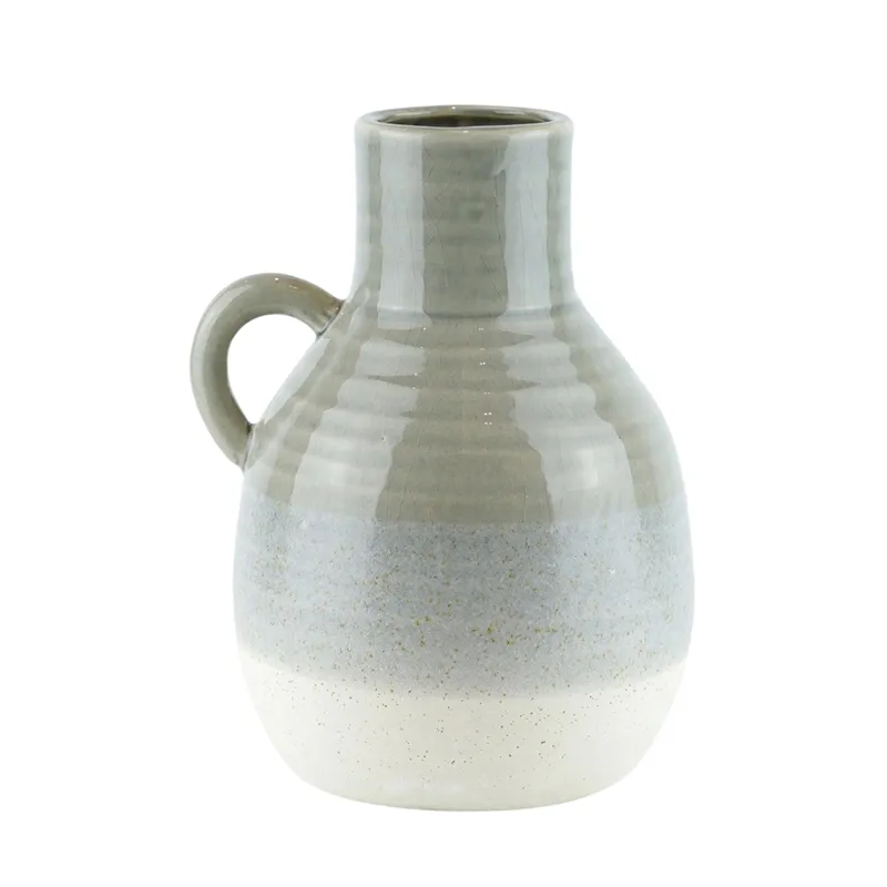 Ceramic 10" Jug, Green
