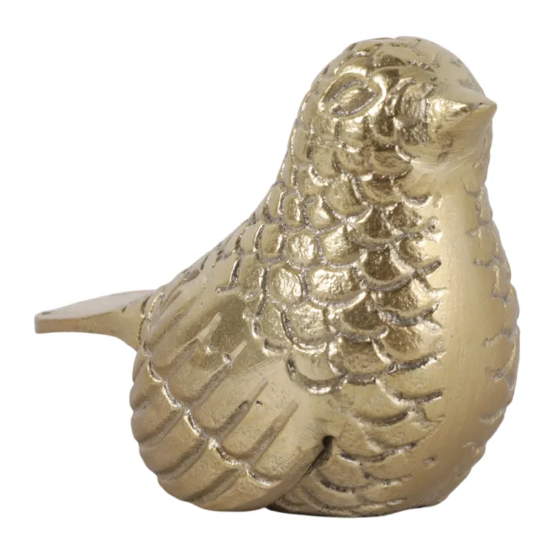6x4" Small Bird, Gold