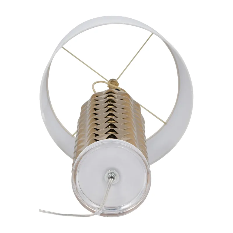 Ceramic 25\" Table Lamp, Gold