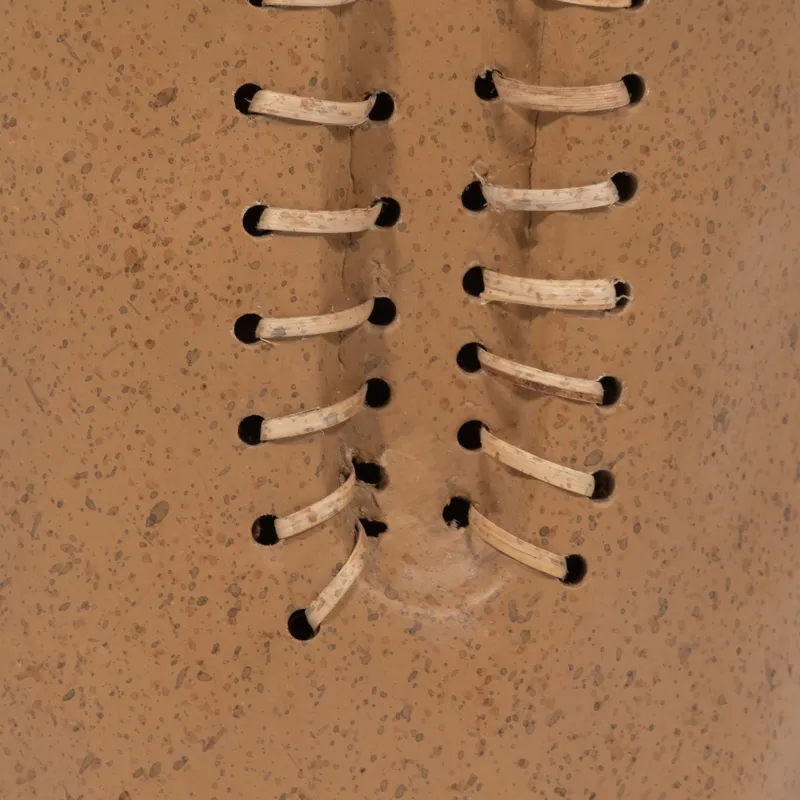 Ecomix, 18\" Stitched Up Vase, Terracotta