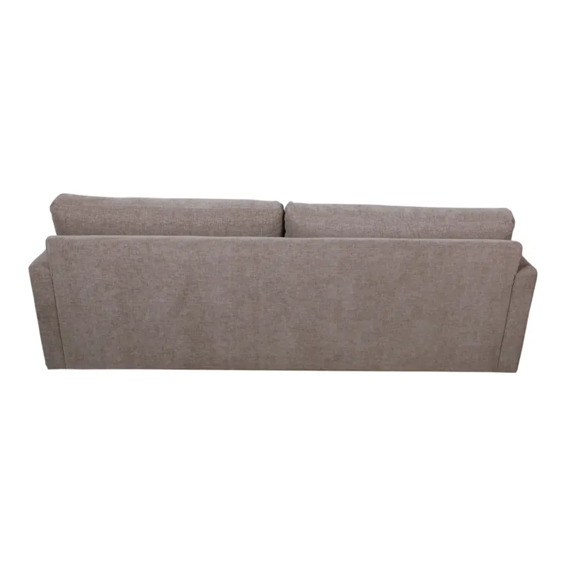 94x39" Modern Textured Sofa, Light Brown