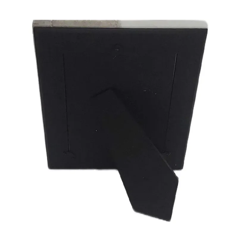 5x7 2-tone Marble Photo Frame, Beige/white