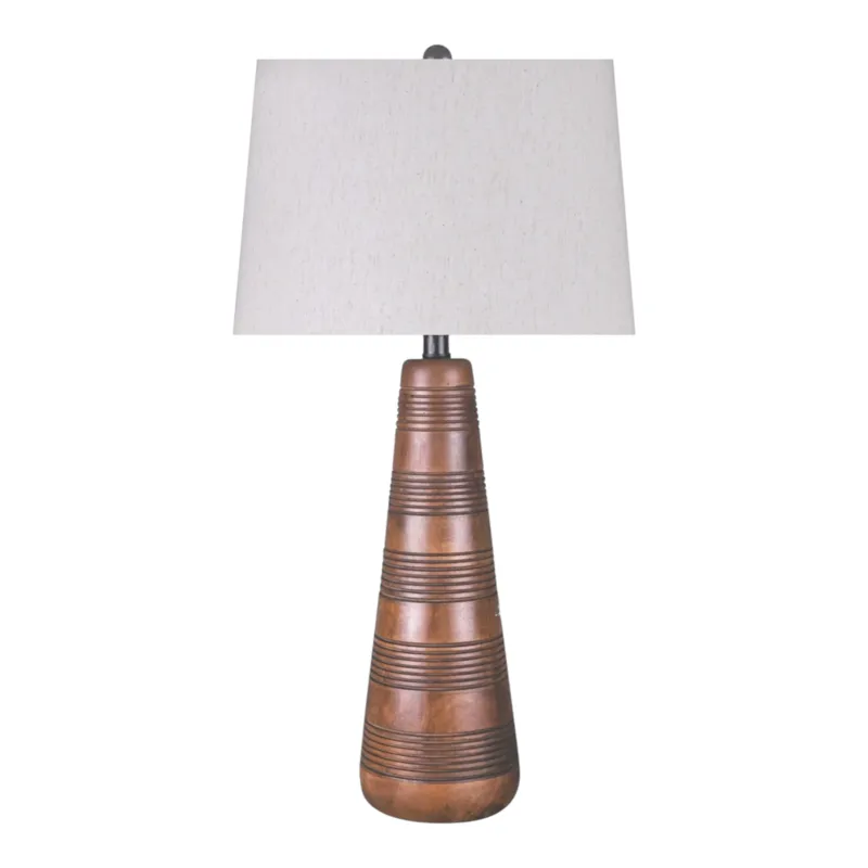 29" Wood Table Lamp