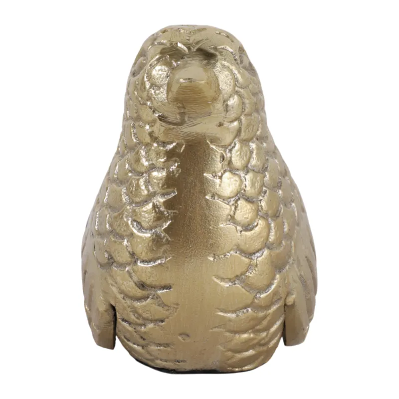 6x4" Small Bird, Gold