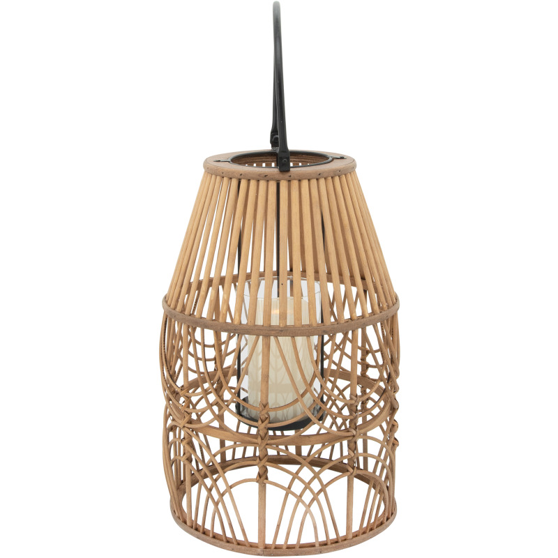 Wicker Lantern Natural 16in - Thumbnail 2