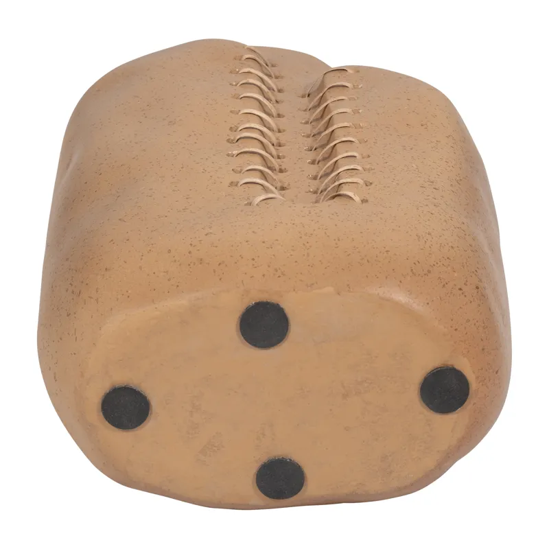 Ecomix, 12\" Stitched Up Vase, Terracotta