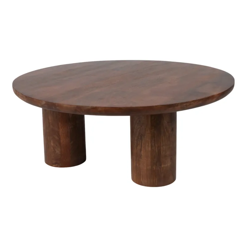 Ec Wood,36\" Scandinavian Coffee Table,brwn Kd